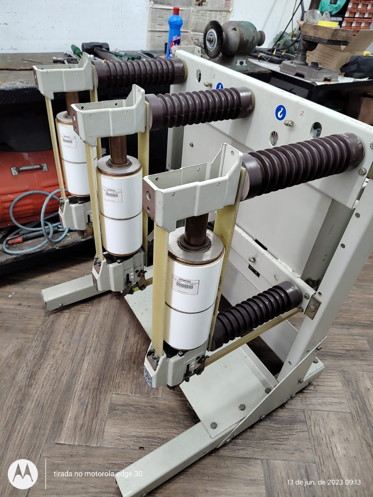 Mecanismo interno elétrico revisado pela GTF